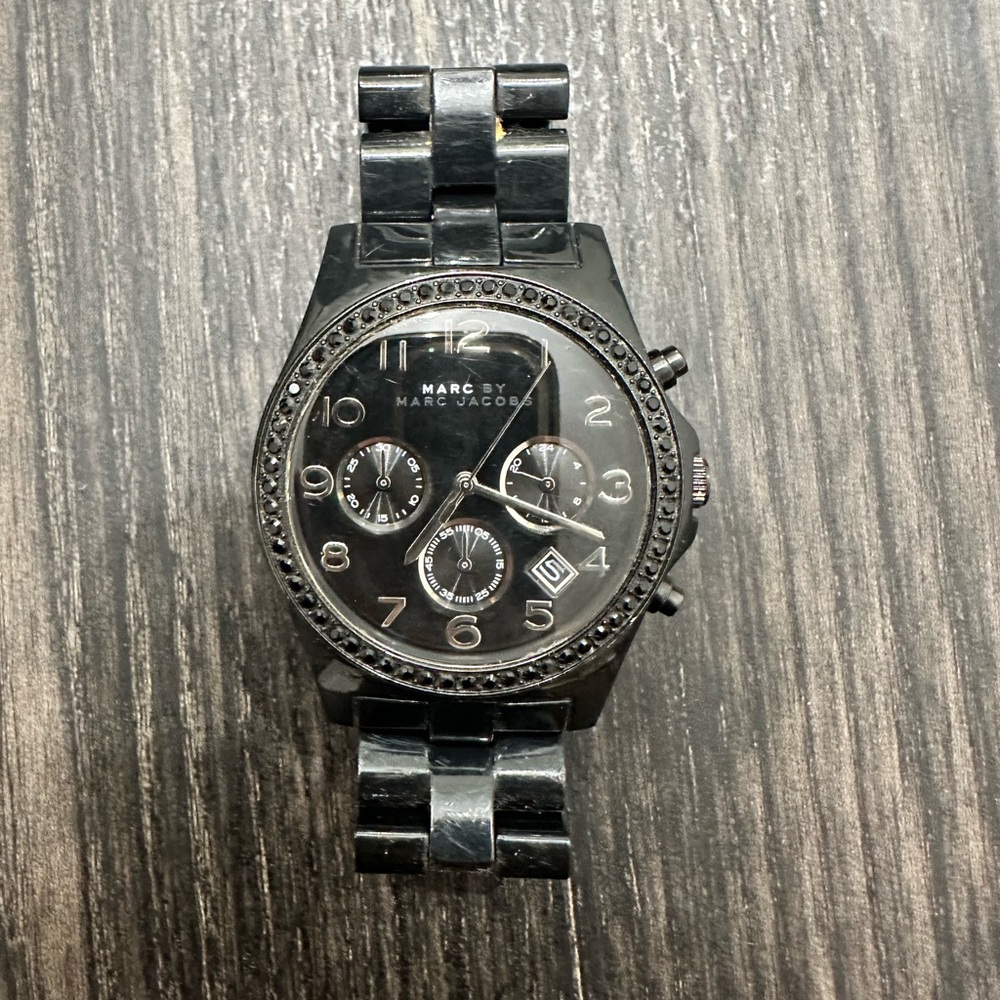 MARC JACOBS BLACK WOMENS WATCH